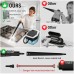 Handheld Steam Cleaner for Home & Car,High Pressure Steamer for Cleaning 3-Level,8s Heat-Up,1800ML Large Tank,Portable Steam Cleaner for Car Detailing- Clean Kitchen Grease, Grout, Wall, Tile, Floor, Carpet, Couch, Furniture,14 Accessories